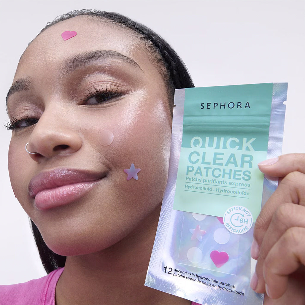 A Photo Of Sephora Quick Clear Patches – 12 Second-Skin Hydrocolloid Patches