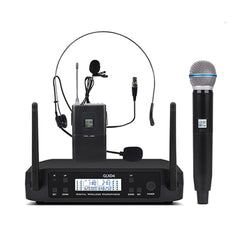 A Photo Of Shure GLXD4 Dual Channel UHF Wireless Microphone & Headset System