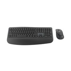 A Photo Of Logitech Signature Comfort Plus Combo MK880 - Wireless Bluetooth Keyboard and Mouse with Palm Rest