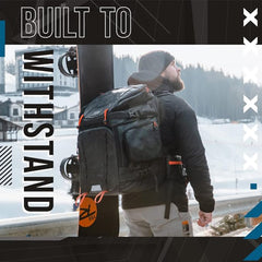 A Photo Of Sklon Ski Boot Bag 55-65L Waterproof Backpack