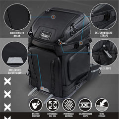 A Photo Of Sklon Ski Boot Bag 55-65L Waterproof Backpack