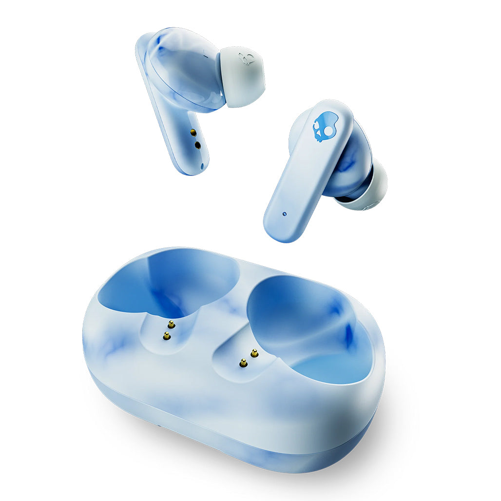 A Photo Of Skullcandy EcoBuds - Glacier - Eco-Friendly Wireless Earbuds
