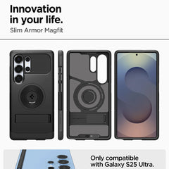 A Photo Of Spigen Slim Armor MagFit Case for Galaxy S25 Ultra