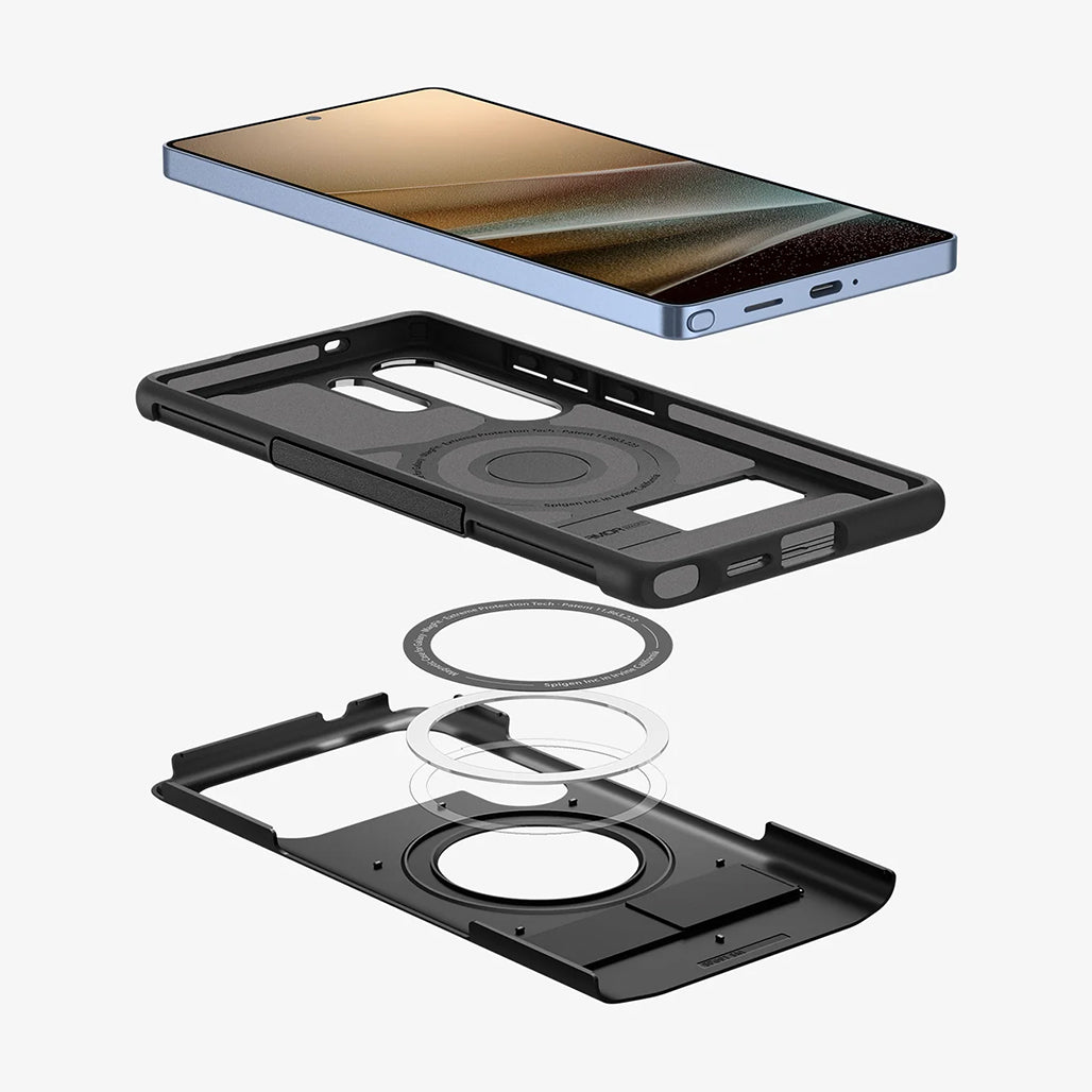 A Photo Of Spigen Slim Armor MagFit Case for Galaxy S25 Ultra
