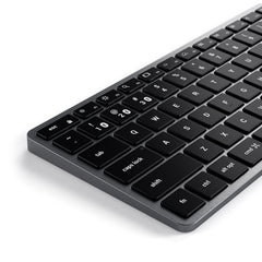 A Photo Of Satechi Slim X1 Bluetooth Backlit Keyboard | ST-BTSX1M