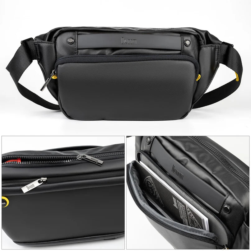 A Photo Of Divoom Pixoo Sling Bag with Pixel Art LED Display Panel