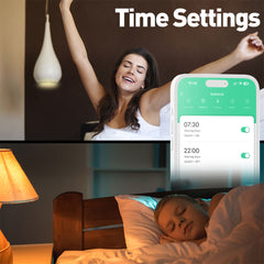 A Photo Of Tellur Smart WiFi Wall Plug with Energy Monitoring, 3600W, 16A, PD20W, USB 18W, Child Protection - White