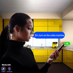 A Photo Of Tellur Smart WiFi Wall Plug with Energy Monitoring, 3600W, 16A, PD20W, USB 18W, Child Protection - White