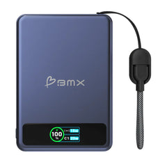 A Photo Of BMX SolidSafe™ 5K Solid-State Magnetic Power Bank
