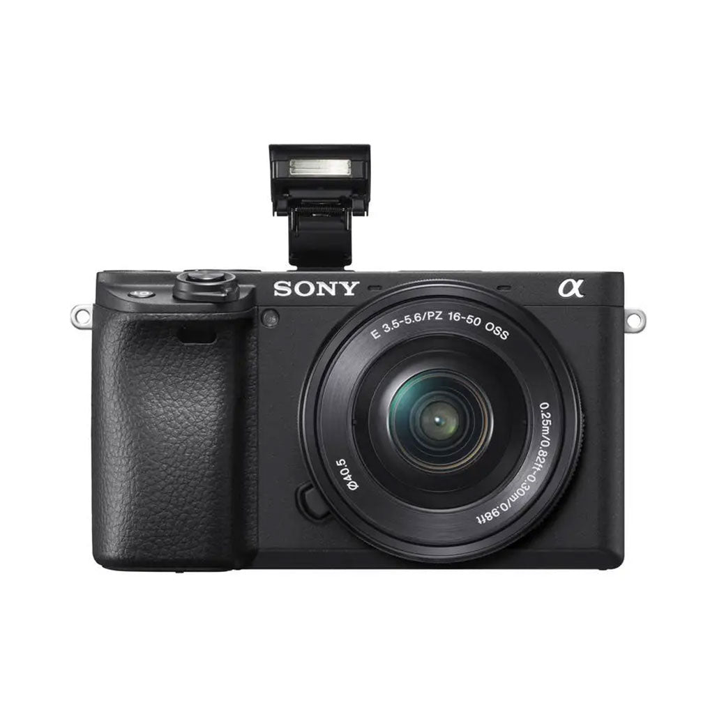 A Photo Of Sony Alpha a6400 - Mirrorless Camera with 16-50mm Lens