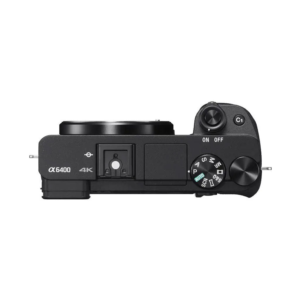 A Photo Of Sony Alpha a6400 - Mirrorless Camera with 16-50mm Lens