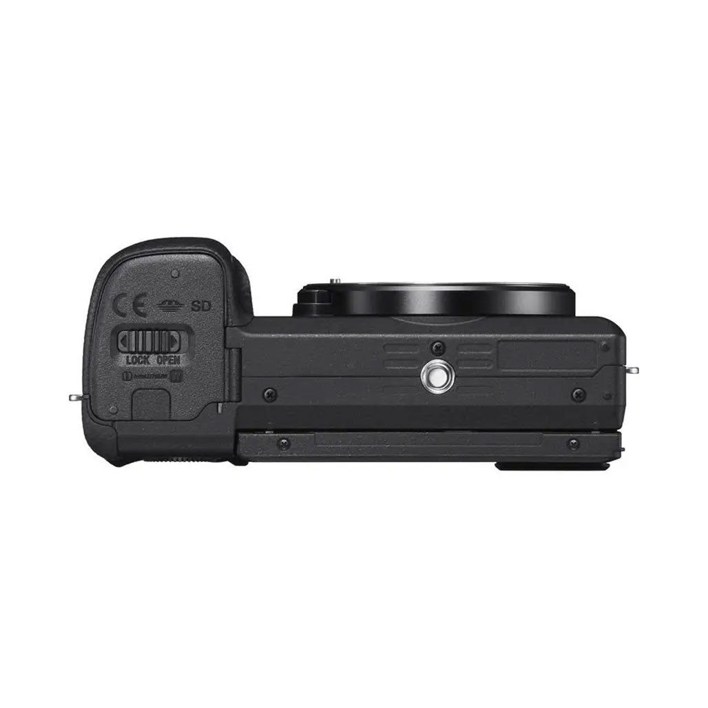 A Photo Of Sony Alpha a6400 - Mirrorless Camera with 16-50mm Lens