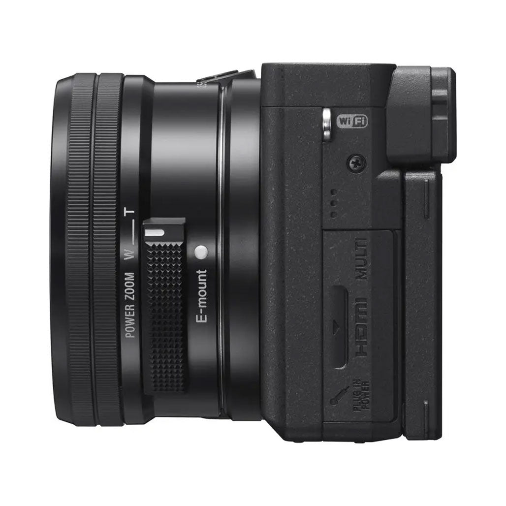 A Photo Of Sony Alpha a6400 - Mirrorless Camera with 16-50mm Lens