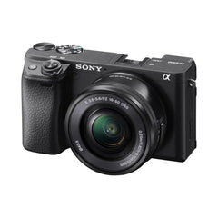 A Photo Of Sony Alpha a6400 - Mirrorless Camera with 16-50mm Lens