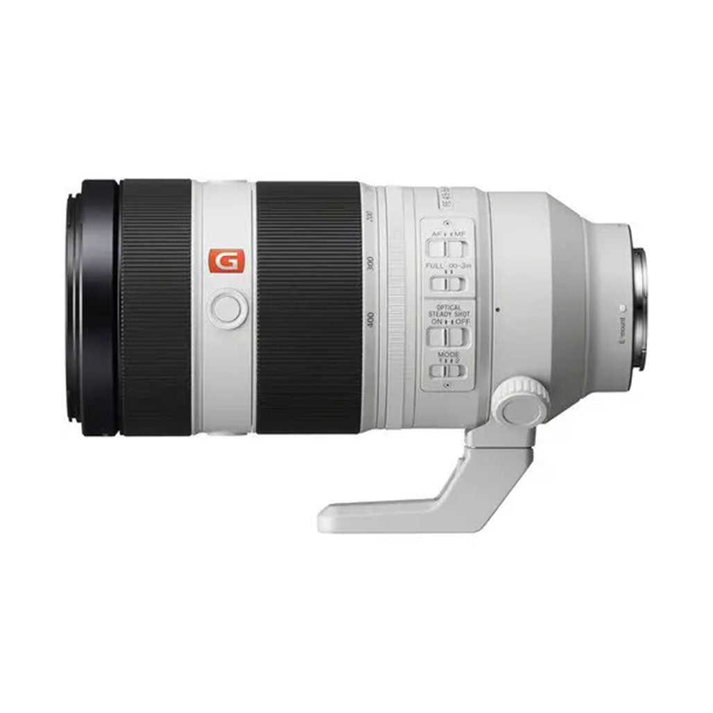A Photo Of Sony FE 100-400mm f/4.5-5.6 GM OSS Telephoto Lens with 77mm Circular Polarizer Filter Kit