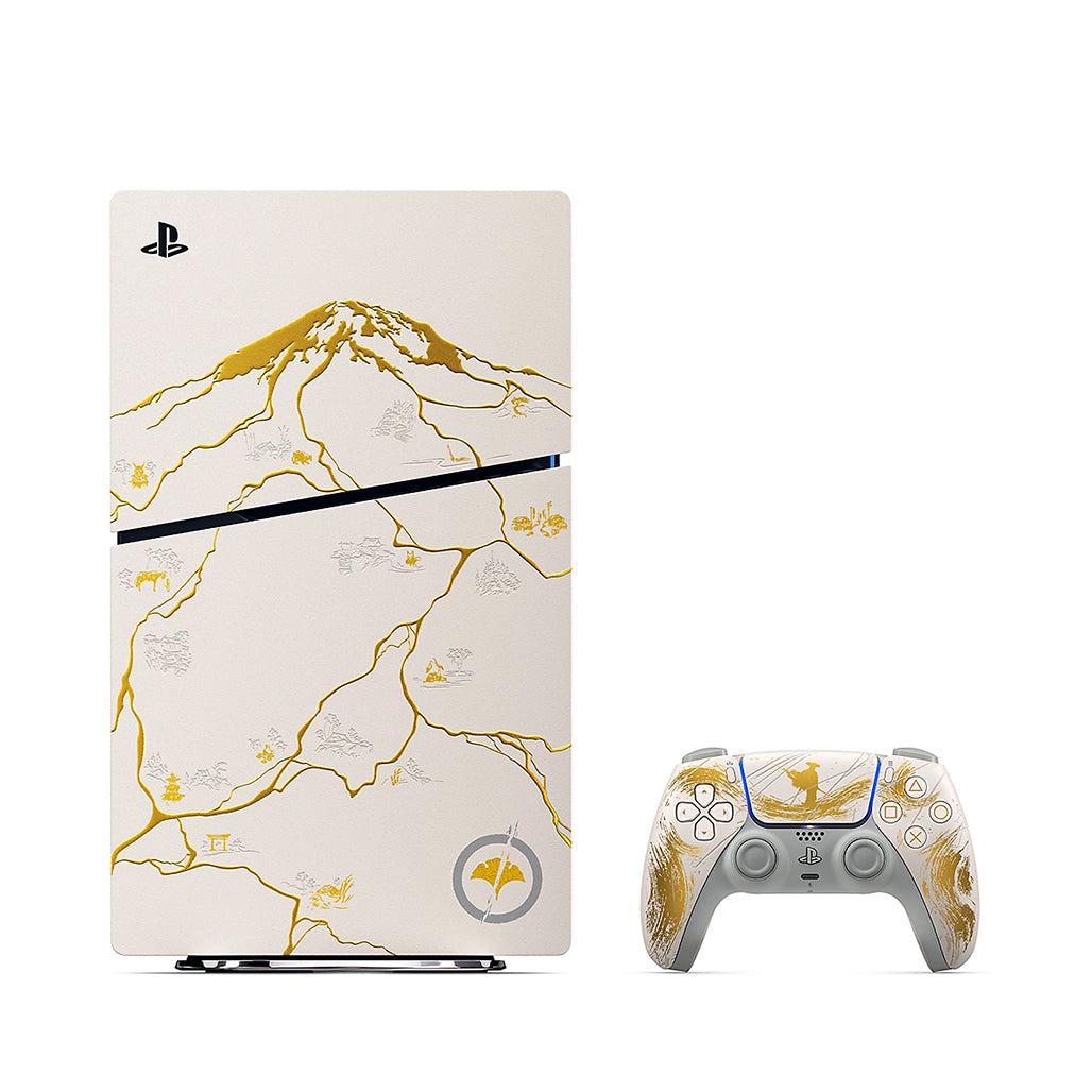 A Photo Of Sony Playstation 5 Console – Ghost of Yōtei™ Gold Limited Edition Bundle (voucher not included)