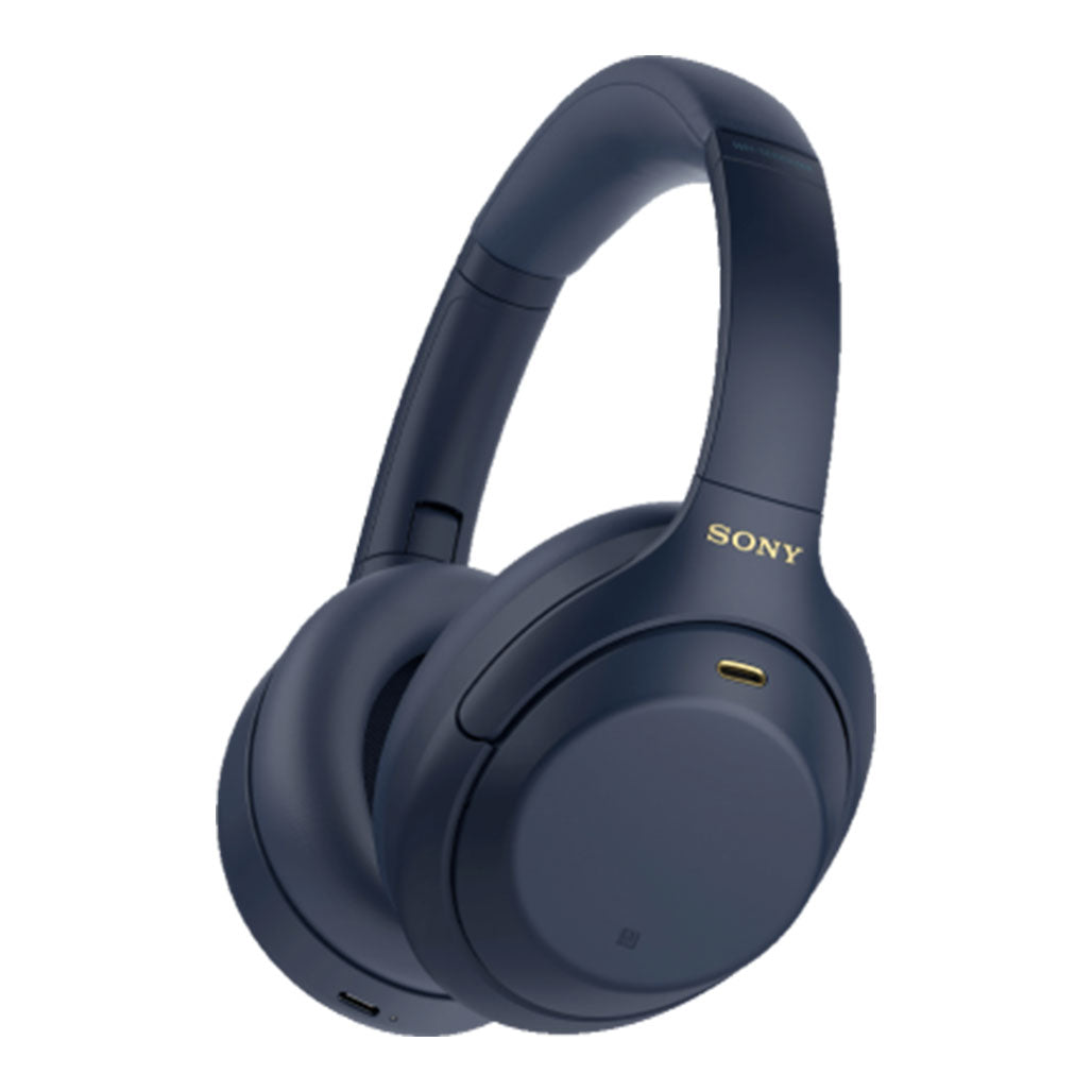 A Photo Of Sony WH-1000XM4 Wireless Noise Cancelling Headphones - Midnight Blue