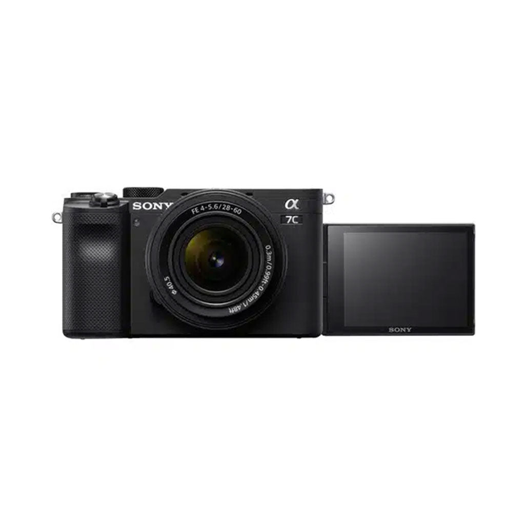 A Photo Of Sony a7C - Mirrorless Camera with 28-60mm Lens Kit