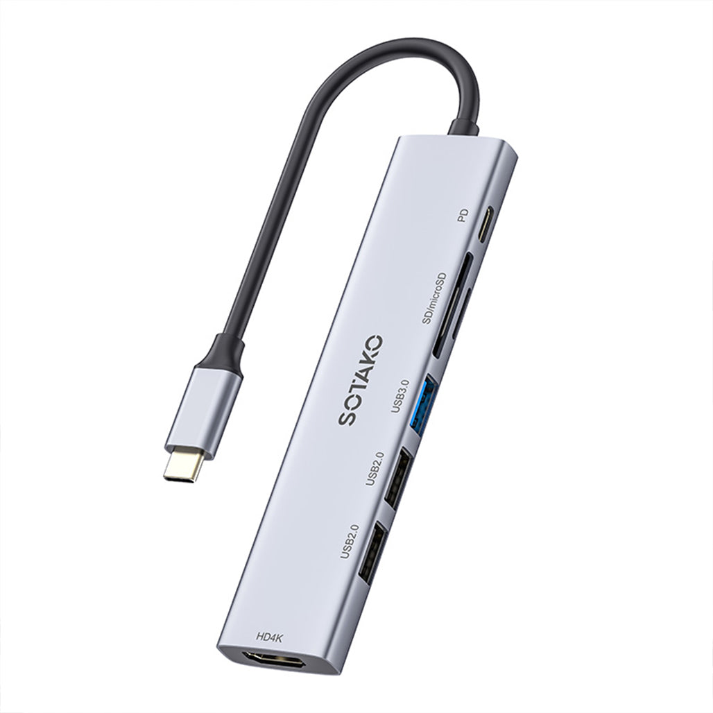 A Photo Of Sotako 7-in-1 USB-C Docking Station
