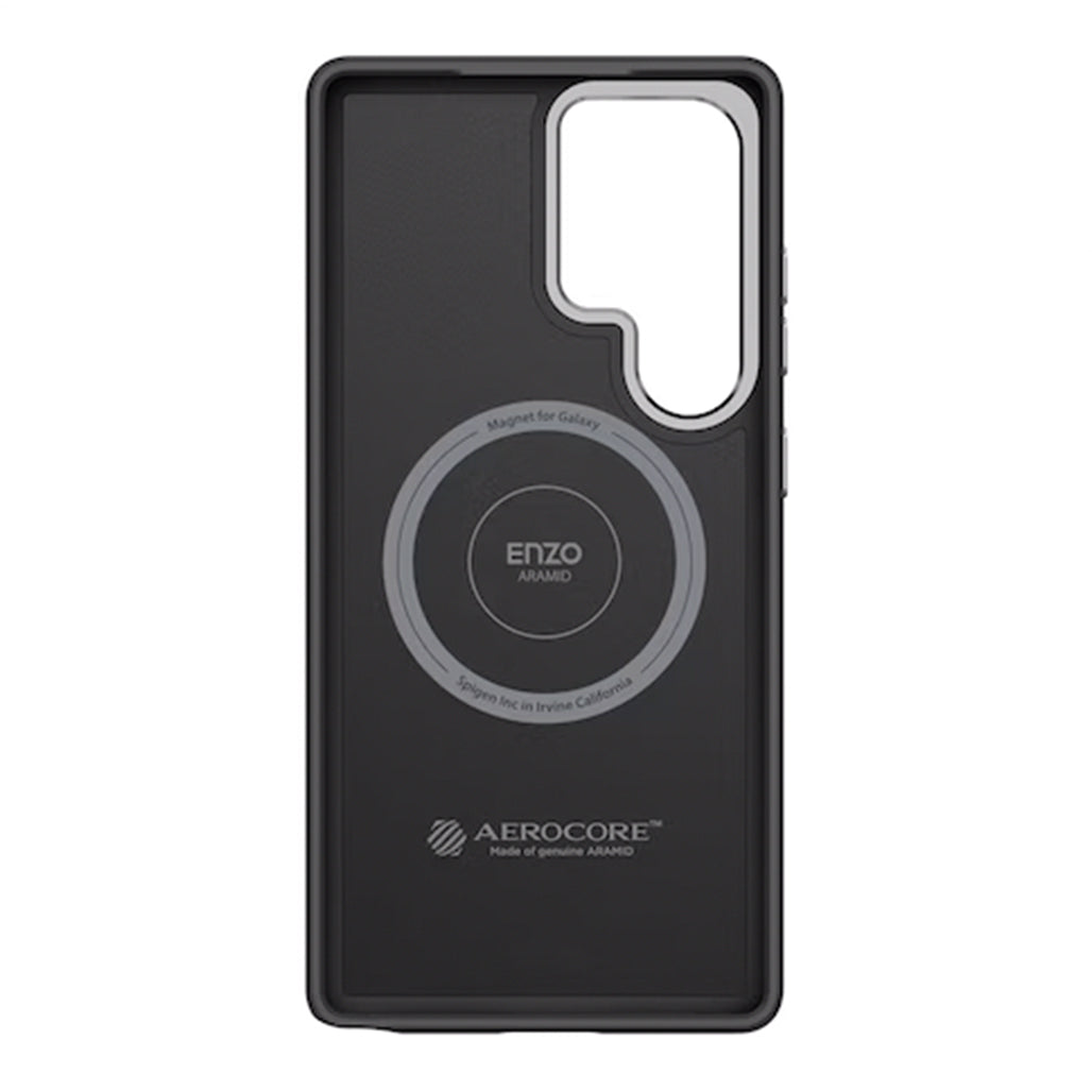 A Photo Of Spigen Enzo Aramid Case with Magnet for Galaxy S25 Ultra