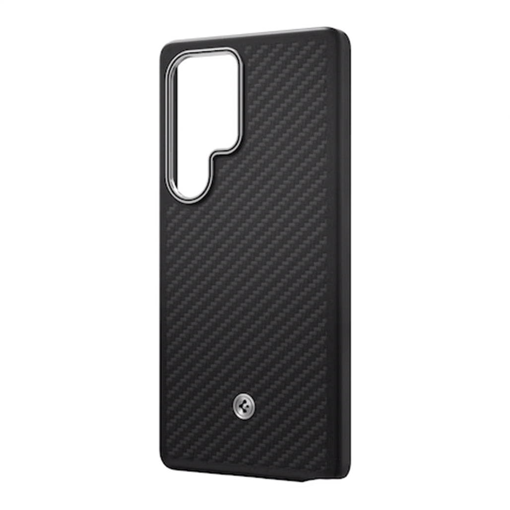 A Photo Of Spigen Enzo Aramid Case with Magnet for Galaxy S25 Ultra