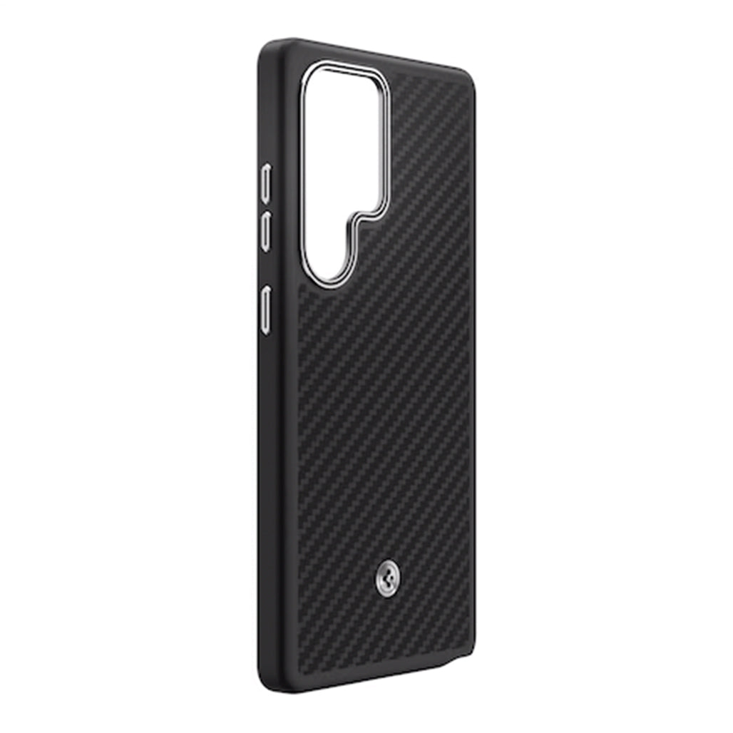 A Photo Of Spigen Enzo Aramid Case with Magnet for Galaxy S25 Ultra