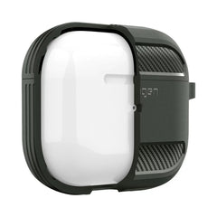 A Photo Of Spigen Rugged Armor Case for AirPods 3rd Gen - Military Green - ASD01979