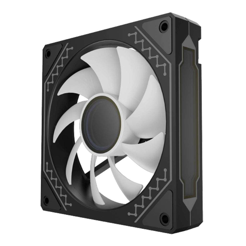 A Photo Of Xigmatek Starz Pro | 120mm ARGB Infinity Mirror Fan Kit