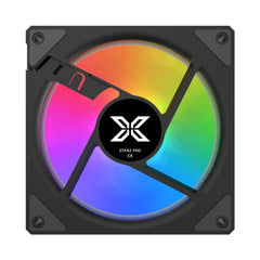 A Photo Of Xigmatek Starz Pro | 120mm ARGB Infinity Mirror Fan Kit