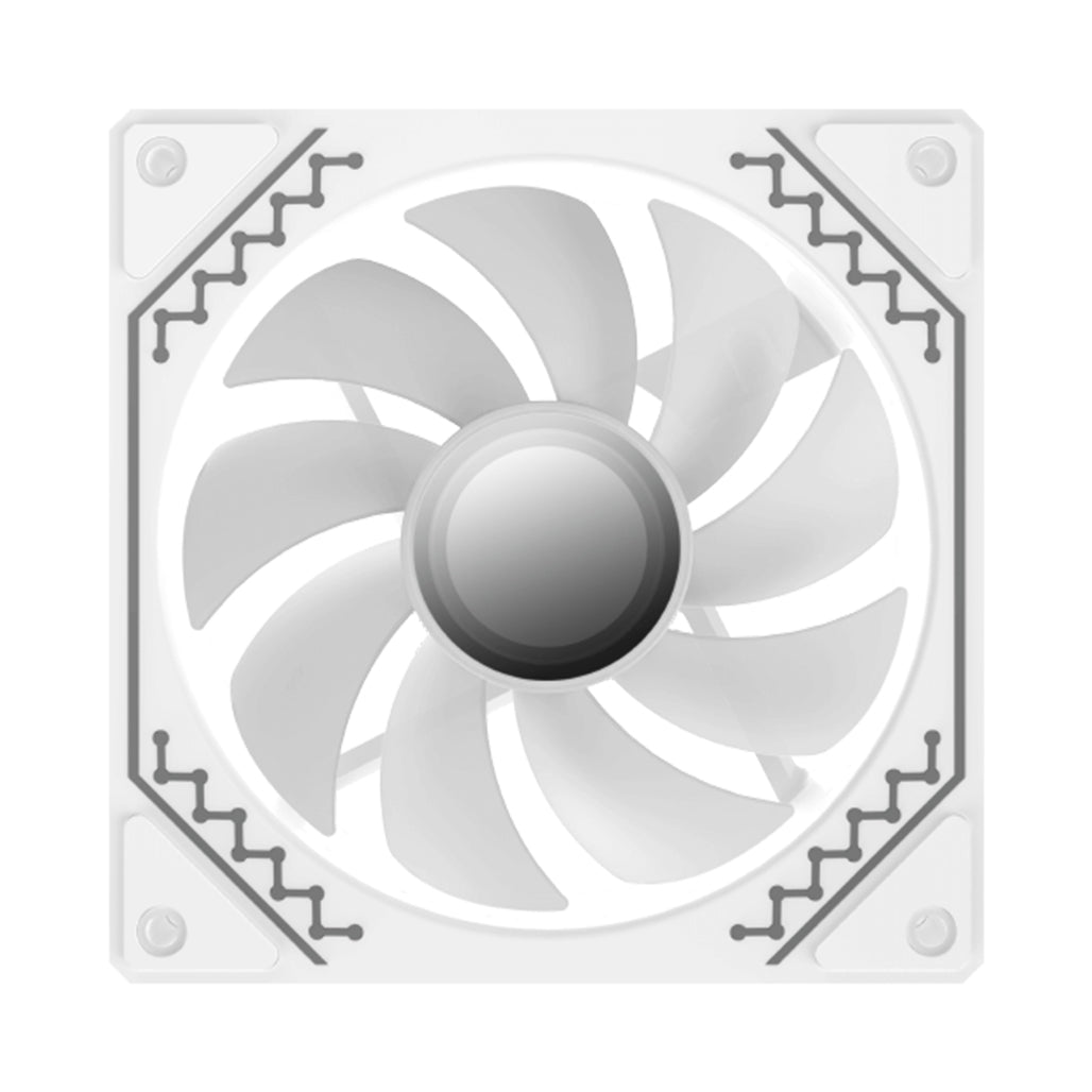 A Photo Of Xigmatek Starz Pro | 120mm ARGB Infinity Mirror Fan Kit