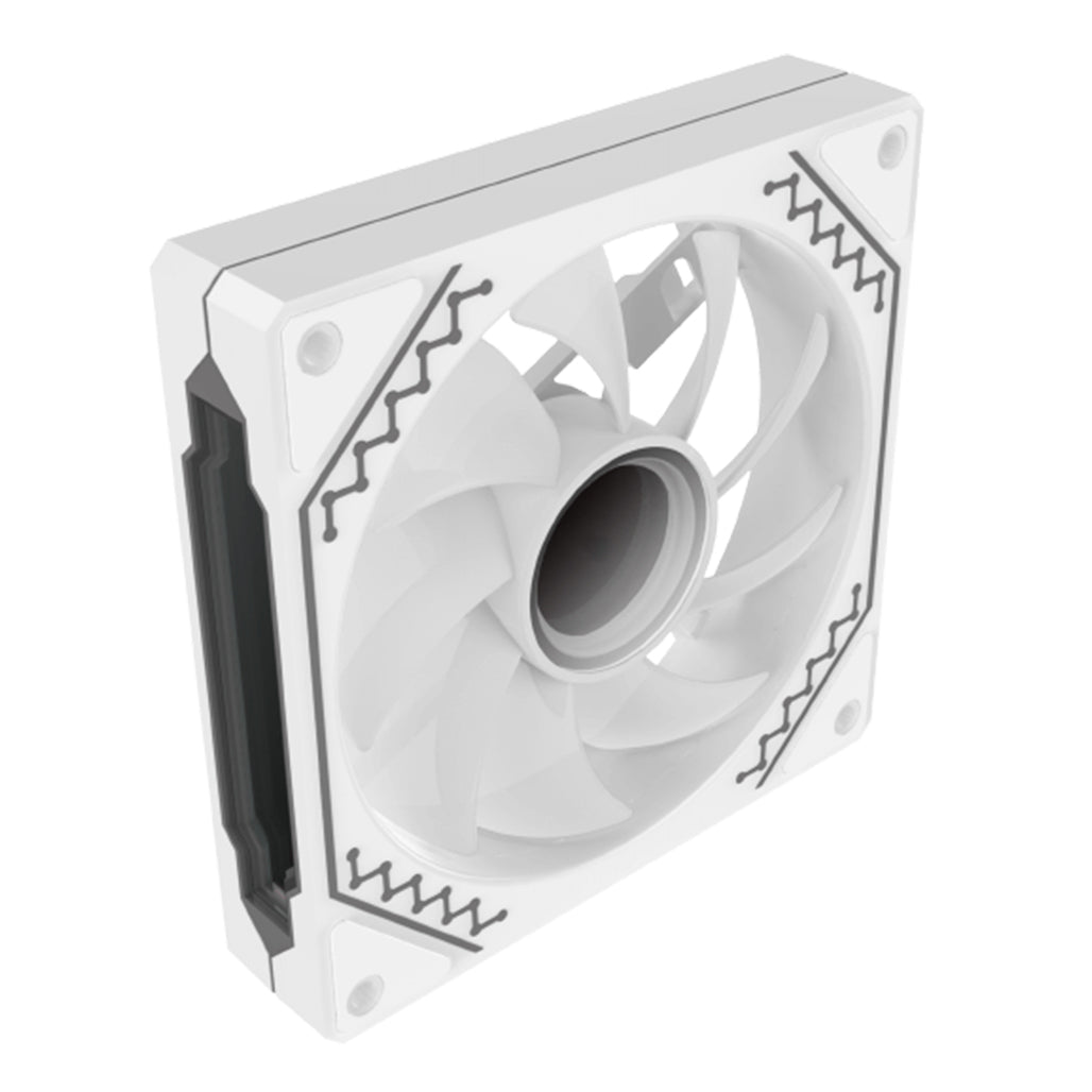 A Photo Of Xigmatek Starz Pro | 120mm ARGB Infinity Mirror Fan Kit