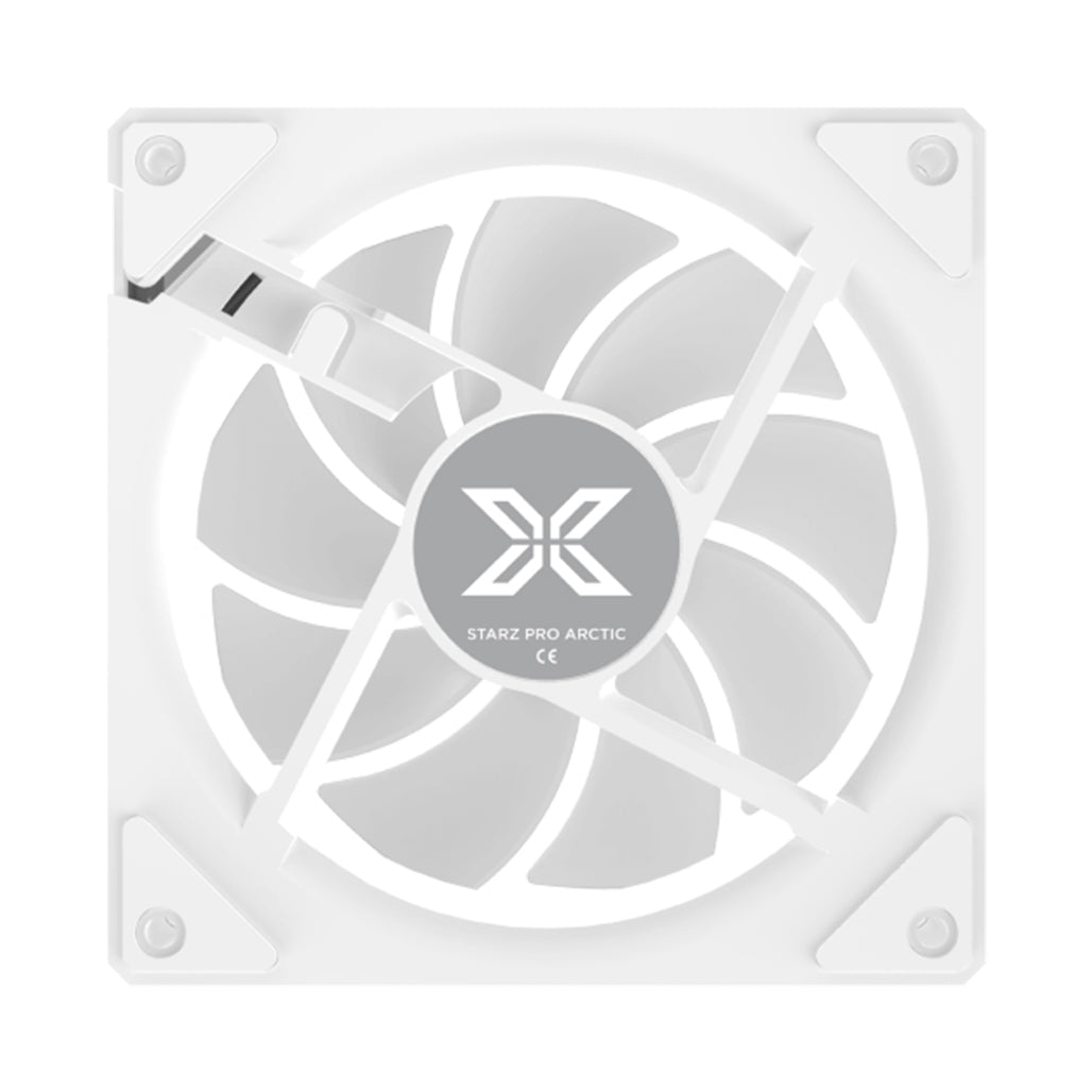 A Photo Of Xigmatek Starz Pro | 120mm ARGB Infinity Mirror Fan Kit