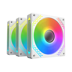 A Photo Of Xigmatek Starz Pro | 120mm ARGB Infinity Mirror Fan Kit