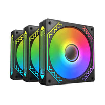 Xigmatek Starz Pro | 120mm ARGB Infinity Mirror Fan Kit