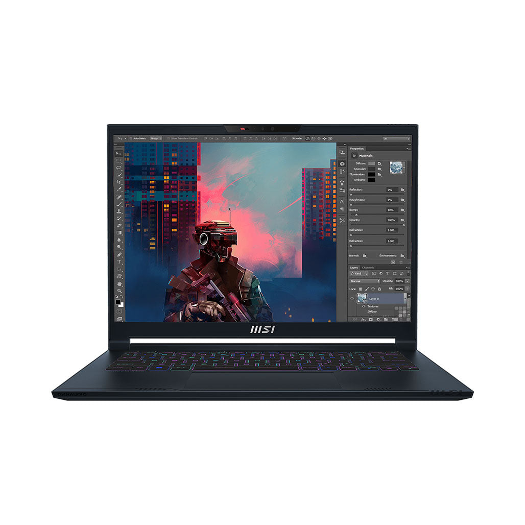 A Photo Of MSI Stealth 14 Studio A13VF-041 - 14-inch - Core i7-13620H - 16GB Ram - 1TB SSD - RTX 4060 8GB