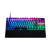 SteelSeries Apex Pro TKL - Wired Mechanical Tenkeyless Gaming Keyboard with Adjustable OmniPoint Switches and OLED Display