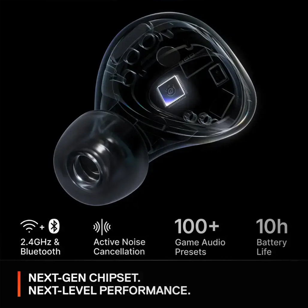 A Photo Of SteelSeries Arctis GameBuds™ for PlayStation – Wireless Gaming Earbuds