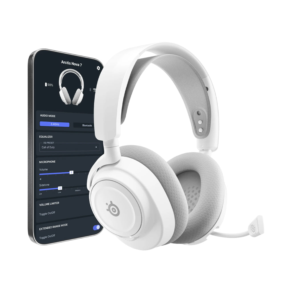 A Photo Of SteelSeries Arctis Nova 7 Wireless Gen 2 Gaming Headset – PC