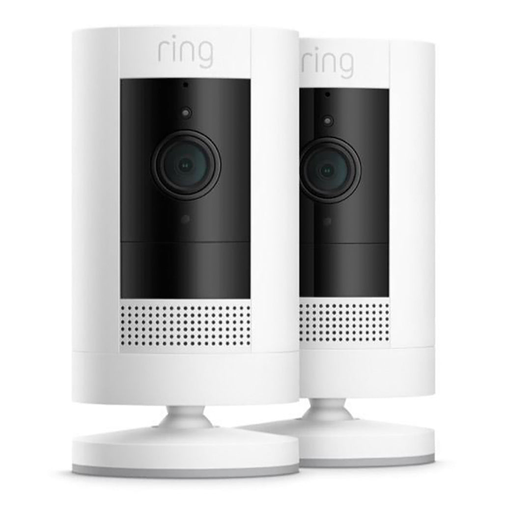 A Photo Of Ring Stick Up Cam (2-Pack) | Wireless Indoor & Outdoor Security Cameras with 1080p HD, Motion Alerts & Two-Way Audio