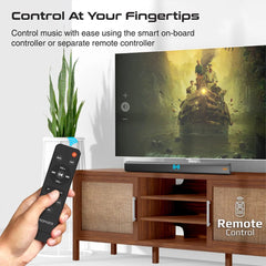 A Photo Of Promate StreamBar-30 - 30W BassBoost™ SoundBar with Subwoofer