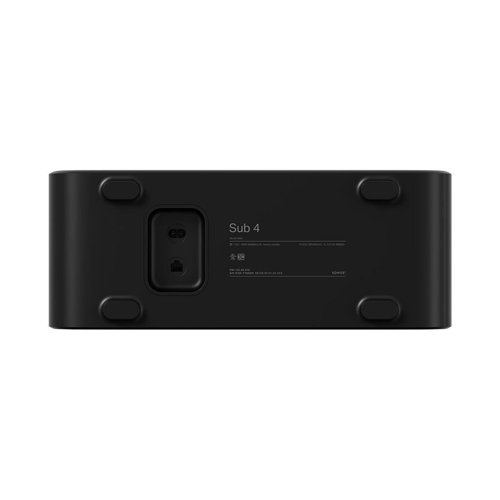A Photo Of Sonos Sub 4 - Wireless Subwoofer