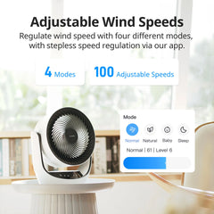 A Photo Of SwitchBot Battery Circulator Fan