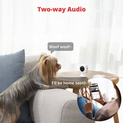 A Photo Of SwitchBot Indoor Cam W1301200-WHT | 1080p HD Security Camera with Night Vision and Wide Angle