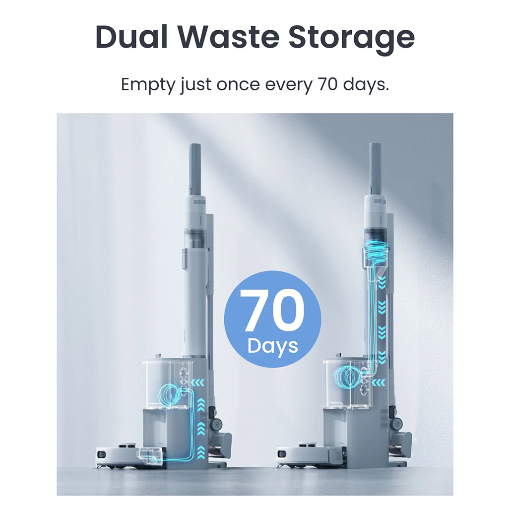 A Photo Of SwitchBot K10+ Pro Combo – Smart Robot Vacuum & Cordless Floor Sweeper