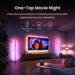 A Photo Of SwitchBot SwitchBot RGBICWW Floor Lamp