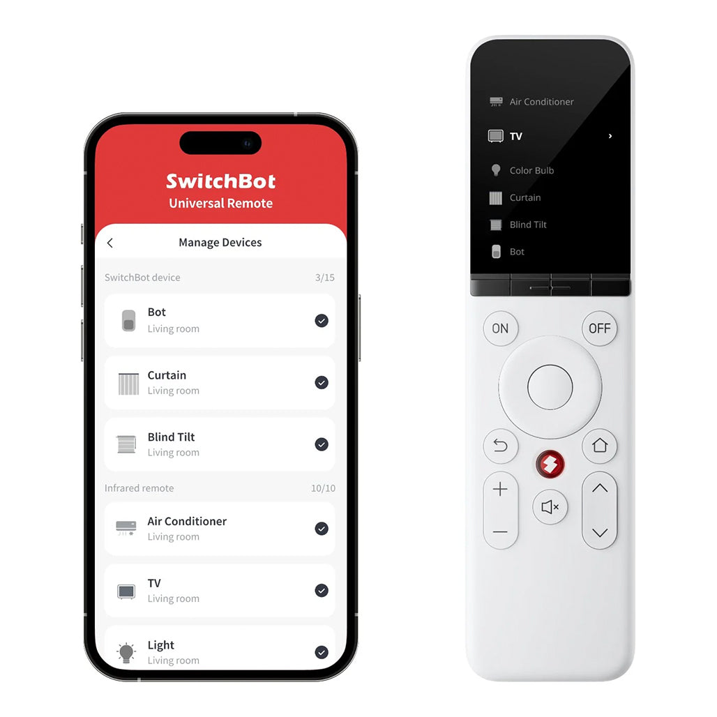 A Photo Of SwitchBot Universal Smart Remote Control – All-in-One Infrared & Bluetooth Device Controller with Offline Support