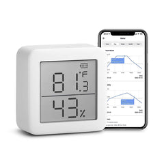 A Photo Of SwitchBot Thermometer Hygrometer Hub Mini Smart Remote – Accurate Home Climate Monitoring