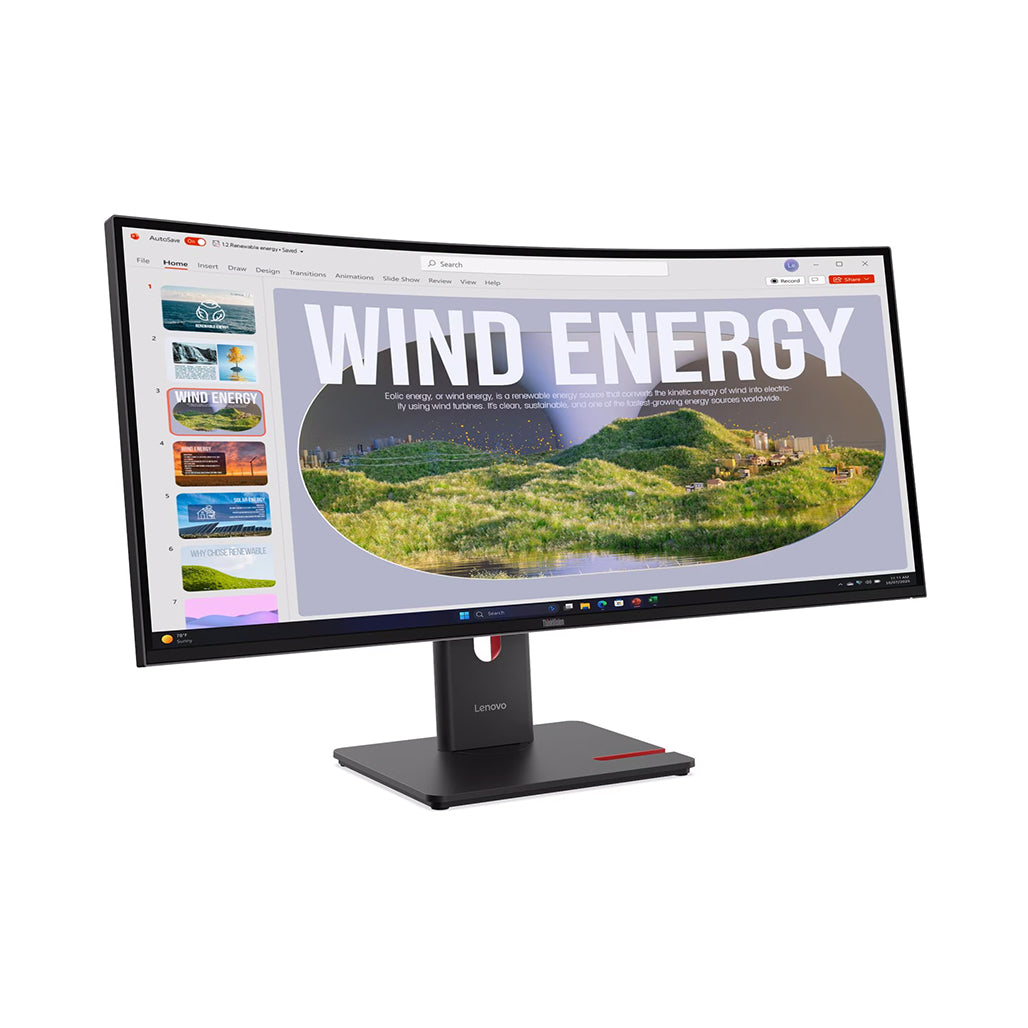A Photo Of Lenovo ThinkVision T34WD-40 34