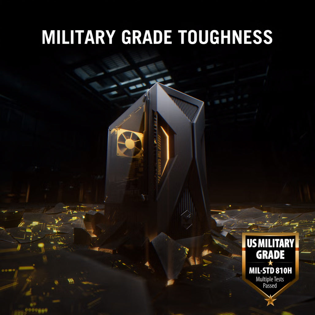 A Photo Of ASUS TUF Gaming T500 - T500MV-13620H476W - Core i7-13620H - 32GB Ram - 1TB SSD - RTX 5060Ti 8GB - Includes Keyboard and Mouse