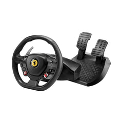 A Photo Of Thrustmaster T80 Ferrari 488 GTB Edition Racing Wheel | Official PS4 & PC Compatibility, Bungee Cord Mechanism, Adjustable Pedals